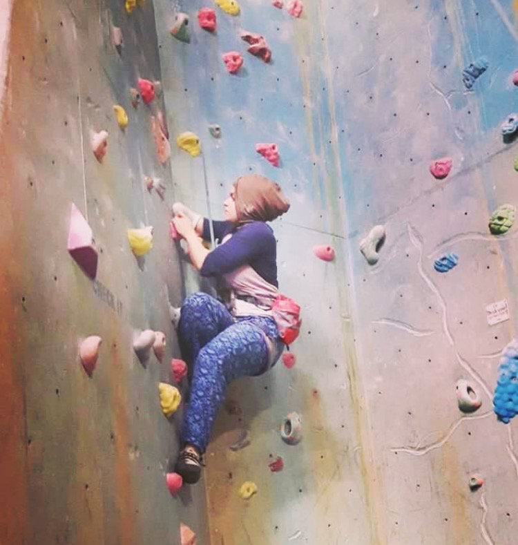 Lessons in Badassery - WHAT IT FEELS LIKE TO: Climb with an ‘invisible’ disability
